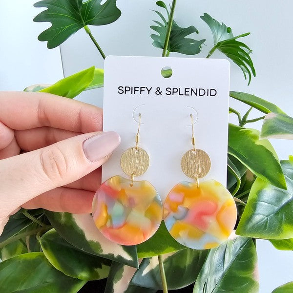 Zoey Earrings - Rainbow Delight