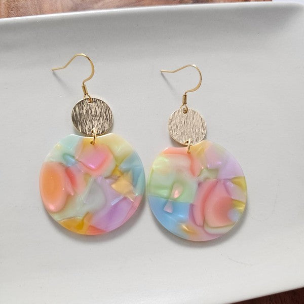 Zoey Earrings - Rainbow Delight