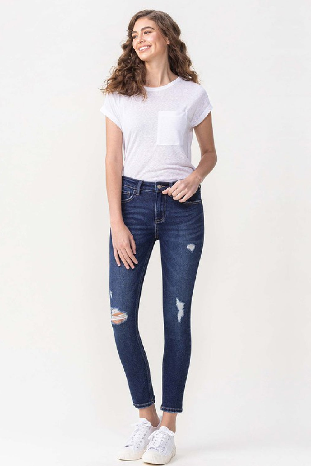 Lovervet Chelsea Midrise Crop Skinny Jeans